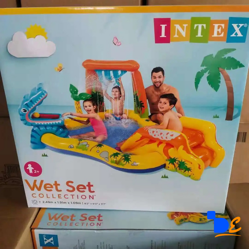 Piscina Playground infantil WetSet™ + Kit 5 Lança-Água 35cm de Brinde! | O verão mais divertido está aqui!