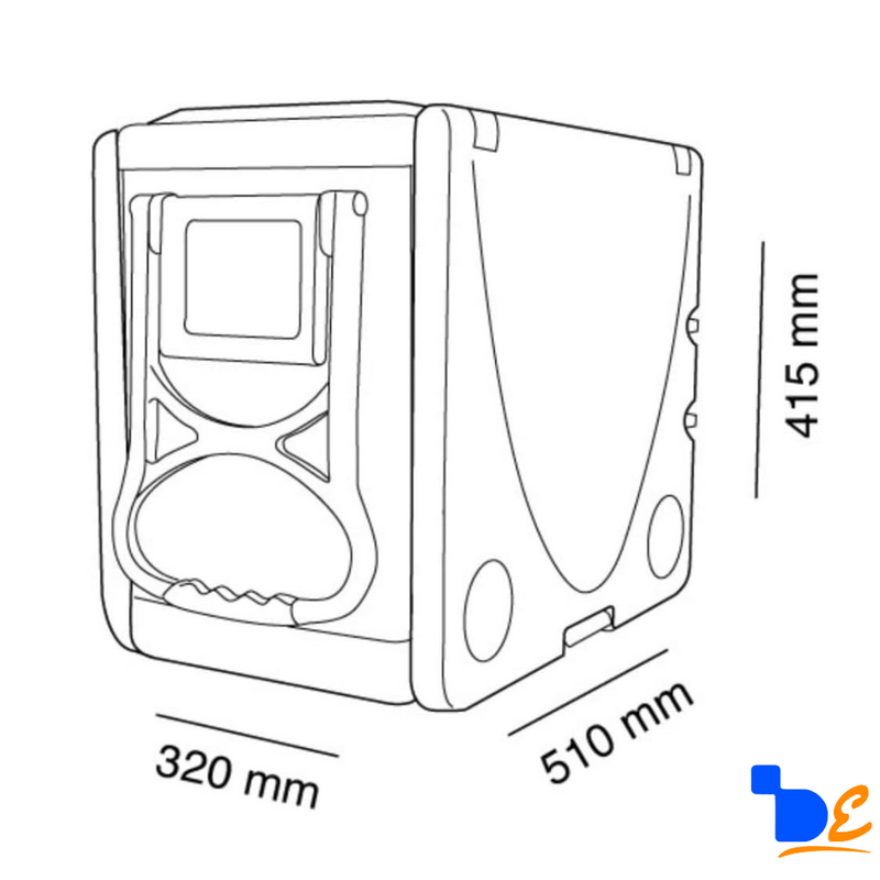 [QUEIMA DE ESTOQUE - COMPRE 1, LEVE 2] Cooler Multifuncional 5 em 1 - Super Térmica Com 2 Mesas Integradas e cadeiras inclusas- 32 litros